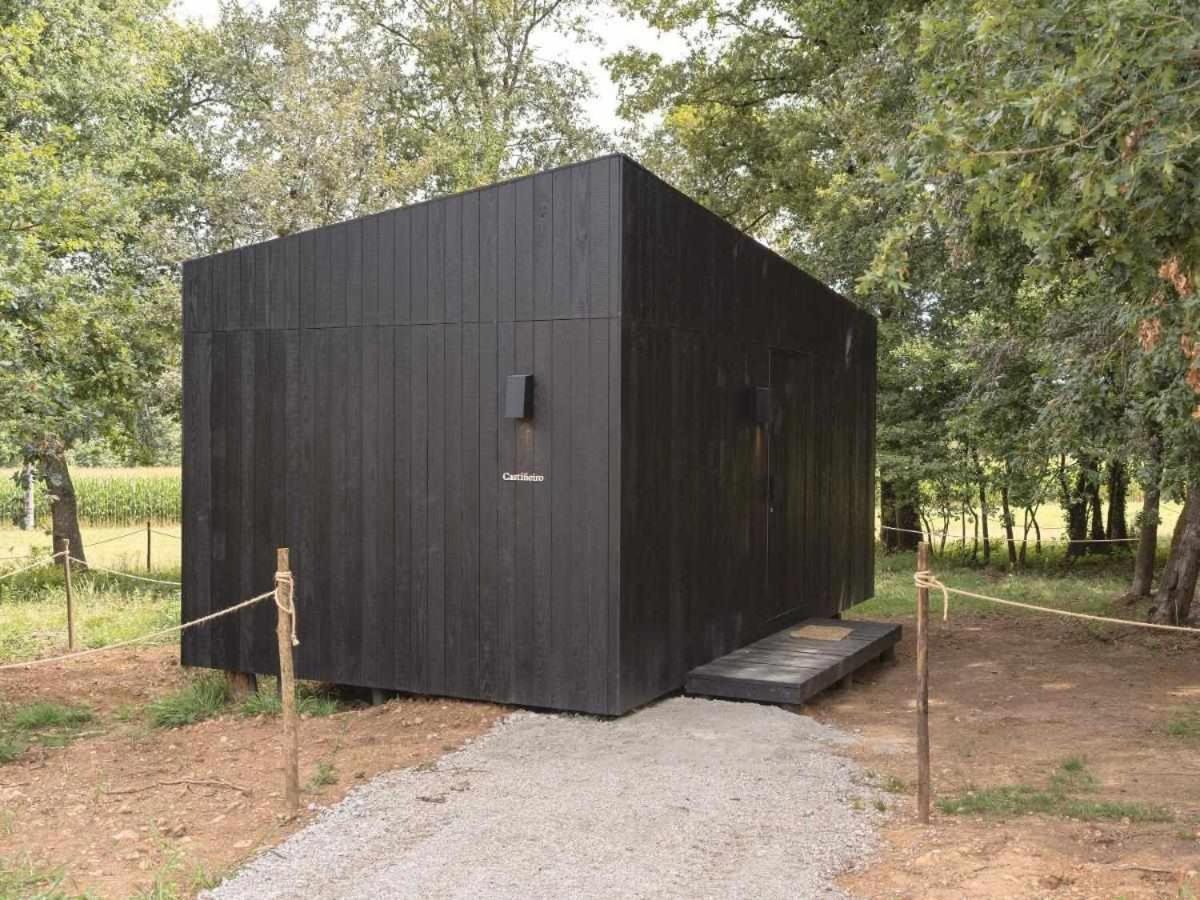 A Leira 116 Cabanas De Diseno Sarria Dış mekan fotoğraf