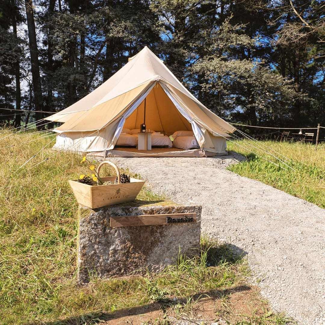 A Leira 116 Cabanas De Diseno Sarria Dış mekan fotoğraf